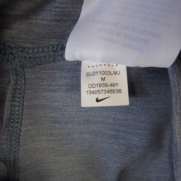 Nike Leggings Women's Medium Blue Yoga Training Gym High Rise Dri-Fit - Picture 9 of 12